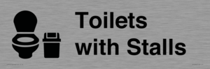 Toilets: Stalls with Sanitary Bin